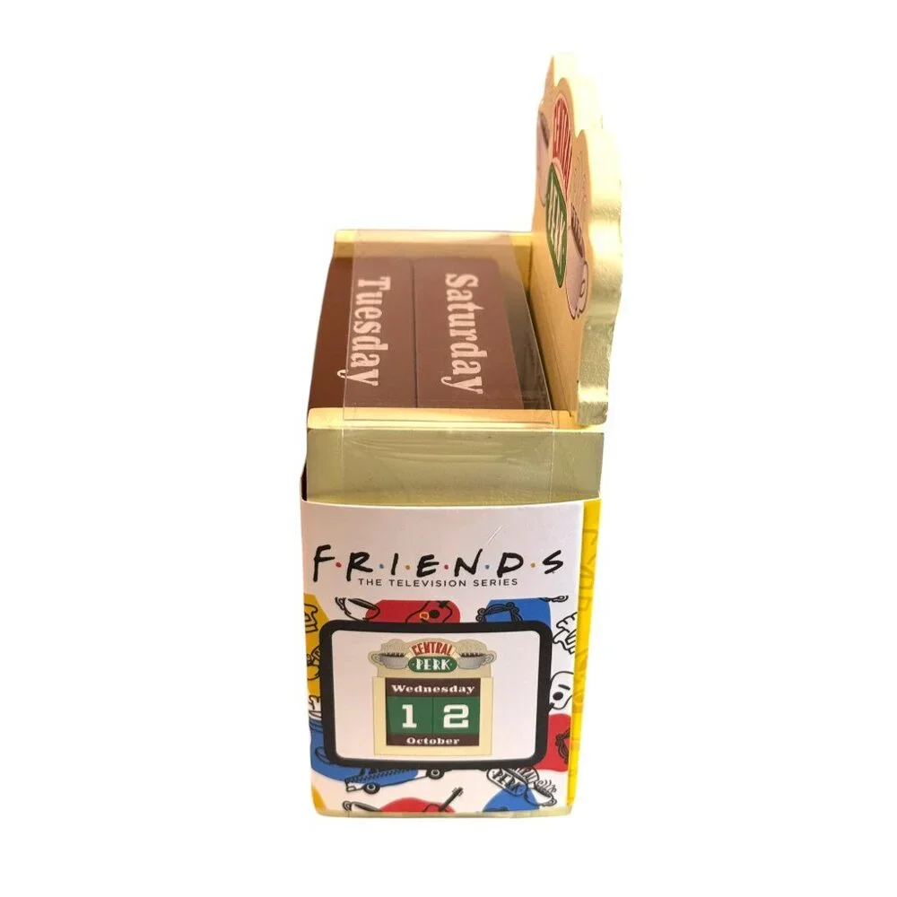 Friends Central Perk Perpetual Calendar Desk Organizer